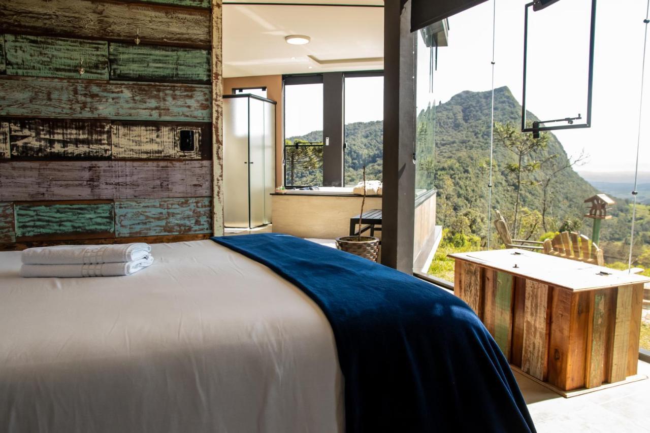 Caminho Das Nuvens - Cabanas De Montanha Bom Retiro  Ngoại thất bức ảnh