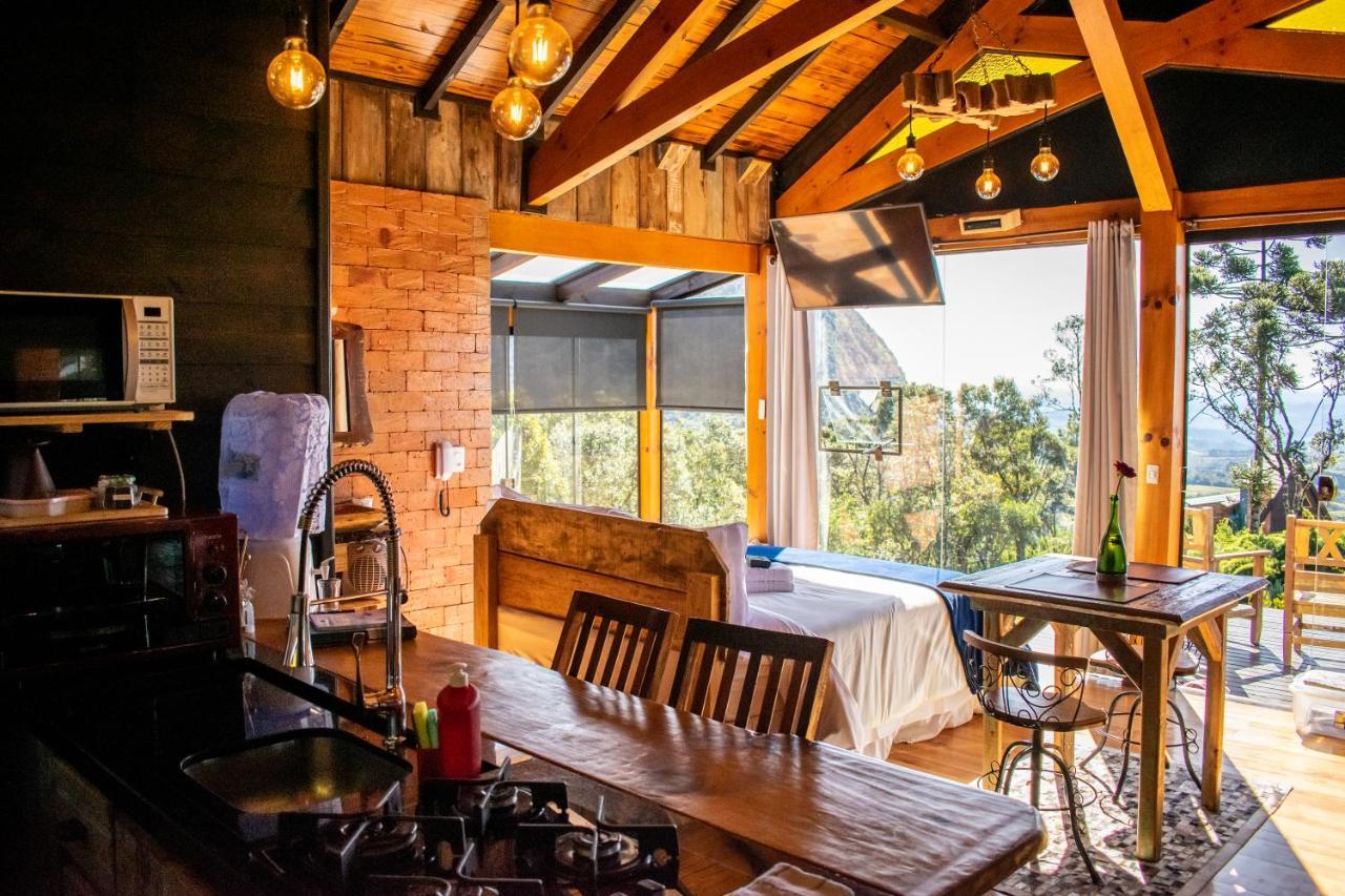 Caminho Das Nuvens - Cabanas De Montanha Bom Retiro  Ngoại thất bức ảnh