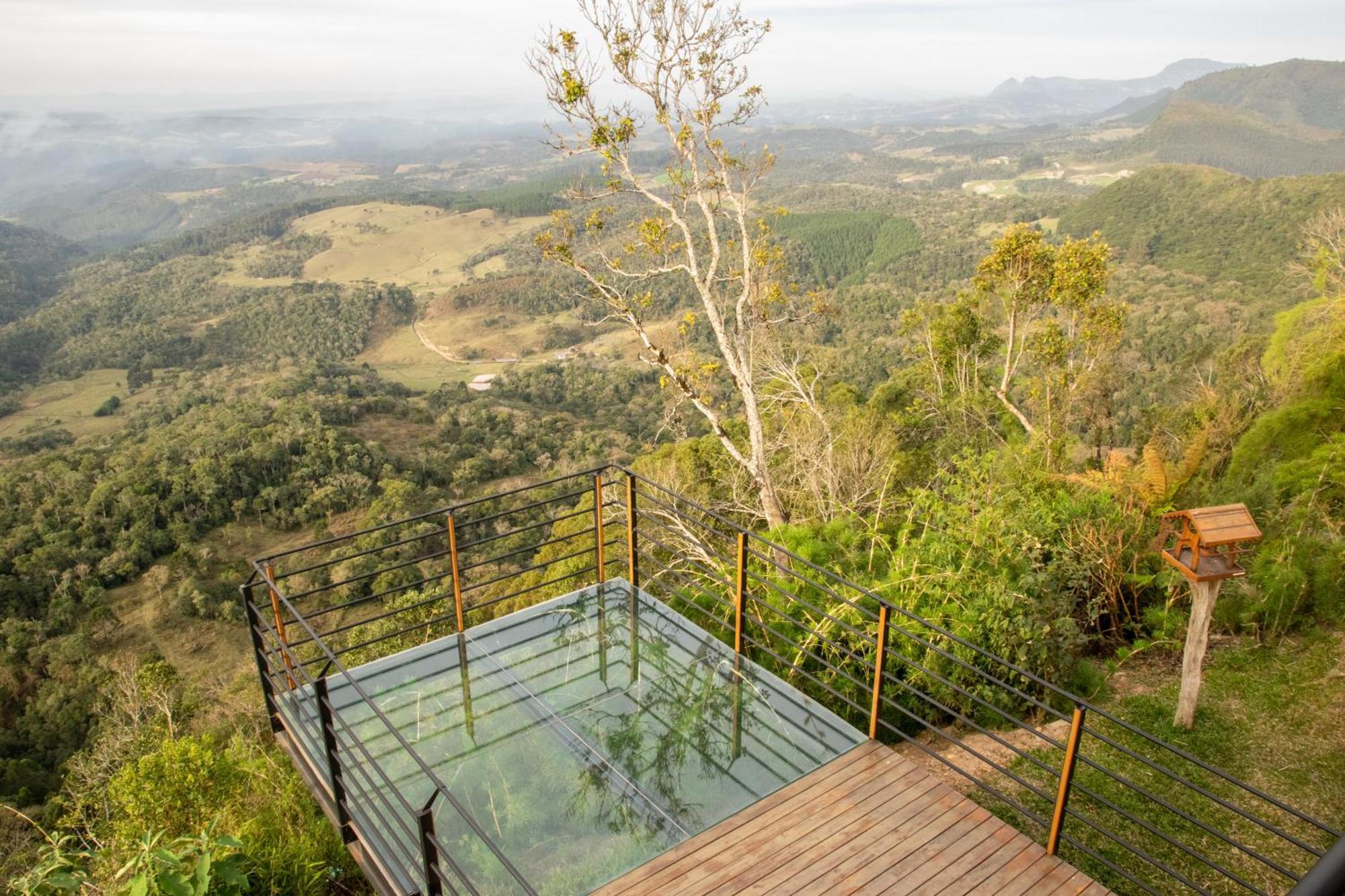 Caminho Das Nuvens - Cabanas De Montanha Bom Retiro  Ngoại thất bức ảnh